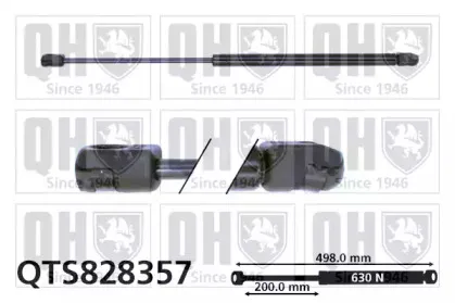 Газовая пружина, крышка багажник QUINTON HAZELL купить