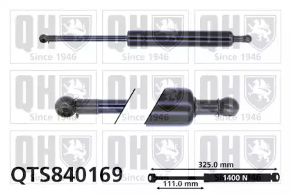 Газовая пружина, крышка багажник QUINTON HAZELL купить