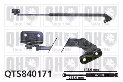 Газовая пружина, крышка багажник QUINTON HAZELL купить