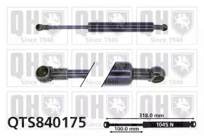 Газовая пружина, крышка багажник QUINTON HAZELL купить