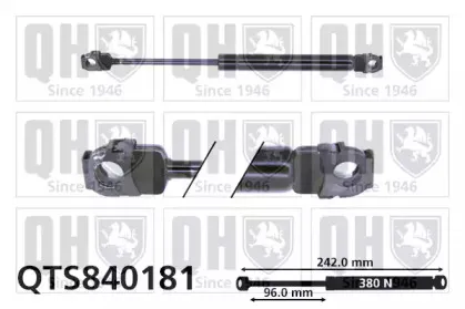 Газовая пружина, капот QUINTON HAZELL купить