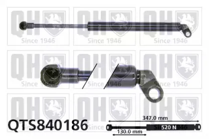 Газовая пружина, крышка багажник QUINTON HAZELL купить