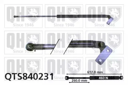Газовая пружина, крышка багажник QUINTON HAZELL купить
