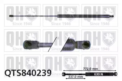 Газовая пружина, крышка багажник QUINTON HAZELL купить