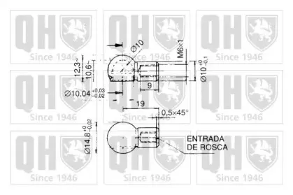 Газовая пружина, крышка багажник QUINTON HAZELL купить