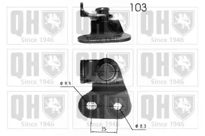Газовая пружина, крышка багажник QUINTON HAZELL купить