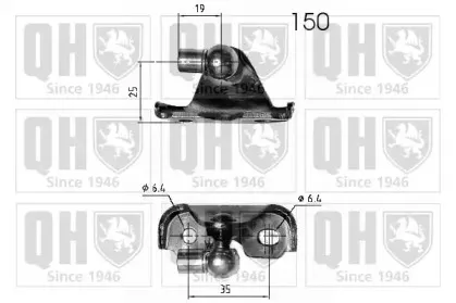 Газовая пружина, крышка багажник QUINTON HAZELL купить