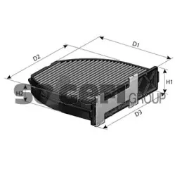 Фильтр, воздух во внутренном пространстве FRAM купить