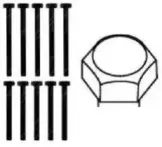 Комплект болтов головки цилидра GOETZE купить