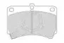 Комплект тормозных колодок, дисковый тормоз FERODO купить