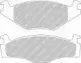 Комплект тормозных колодок, дисковый тормоз FERODO купить