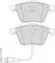 Комплект тормозных колодок, дисковый тормоз FERODO купить