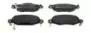 Комплект тормозных колодок, дисковый тормоз FERODO купить