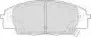 Комплект тормозных колодок, дисковый тормоз FERODO купить