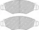 Комплект тормозных колодок, дисковый тормоз FERODO купить