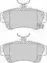 Комплект тормозных колодок, дисковый тормоз FERODO купить