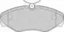 Комплект тормозных колодок, дисковый тормоз FERODO купить