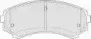 Комплект тормозных колодок, дисковый тормоз FERODO купить
