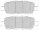 Комплект тормозных колодок, дисковый тормоз FERODO купить