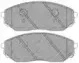 Комплект тормозных колодок, дисковый тормоз FERODO купить