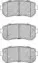 Комплект тормозных колодок, дисковый тормоз FERODO купить