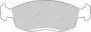 Комплект тормозных колодок, дисковый тормоз FERODO купить