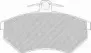 Комплект тормозных колодок, дисковый тормоз FERODO купить