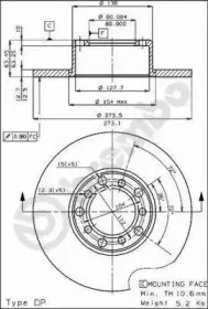 Тормозной диск BREMBO купить