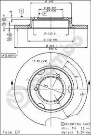 Тормозной диск BREMBO купить