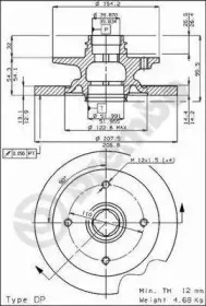 Тормозной диск BREMBO купить