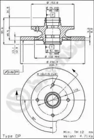 Тормозной диск BREMBO купить