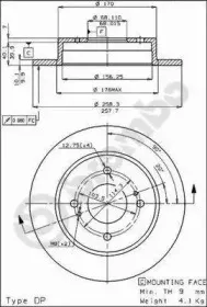 Тормозной диск BREMBO купить
