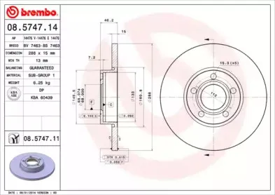 Тормозной диск BREMBO купить