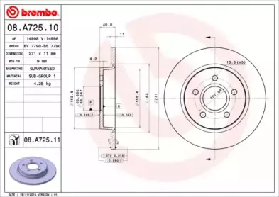 Диск гальмівний BREMBO купить