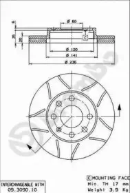 Диск гальмівний BREMBO купить