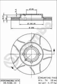Тормозной диск BREMBO купить