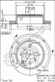 Тормозной диск BREMBO купить