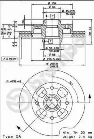 Тормозной диск BREMBO купить