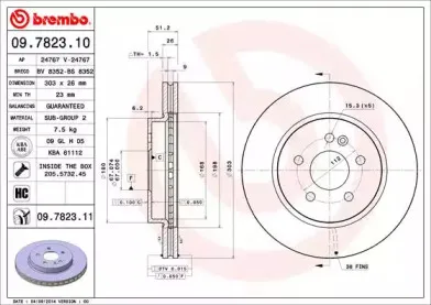 Тормозной диск BREMBO купить
