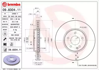 Тормозной диск BREMBO купить