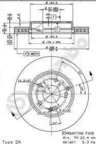 Тормозной диск BREMBO купить