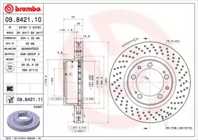 Тормозной диск BREMBO купить