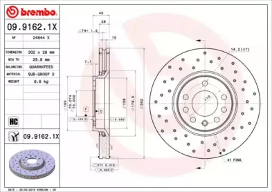 Тормозной диск BREMBO купить