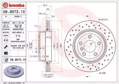 Тормозной диск BREMBO купить
