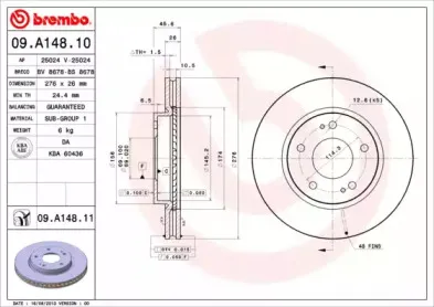 Диск гальмівний BREMBO купить