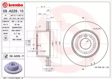 Тормозной диск BREMBO купить