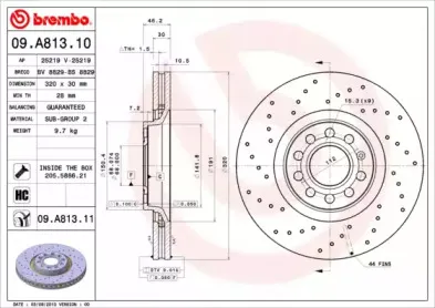Тормозной диск BREMBO купить