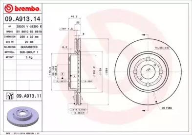 Тормозной диск BREMBO купить