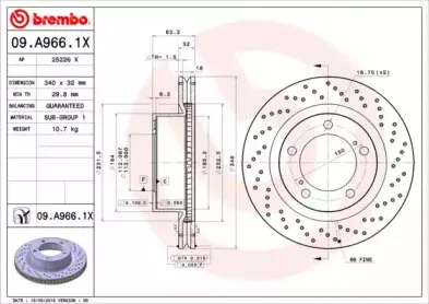 Диск гальмівний BREMBO купить