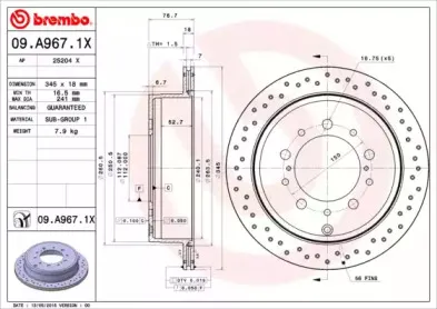 Тормозной диск BREMBO купить